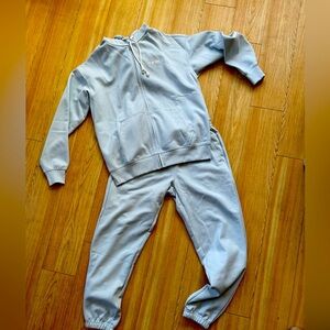 Baby Blue New Era Sweatsuit